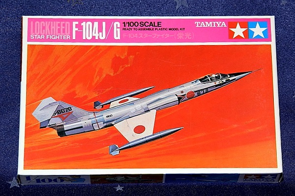 TAMIYA 1/100 F-104J PKG. img.